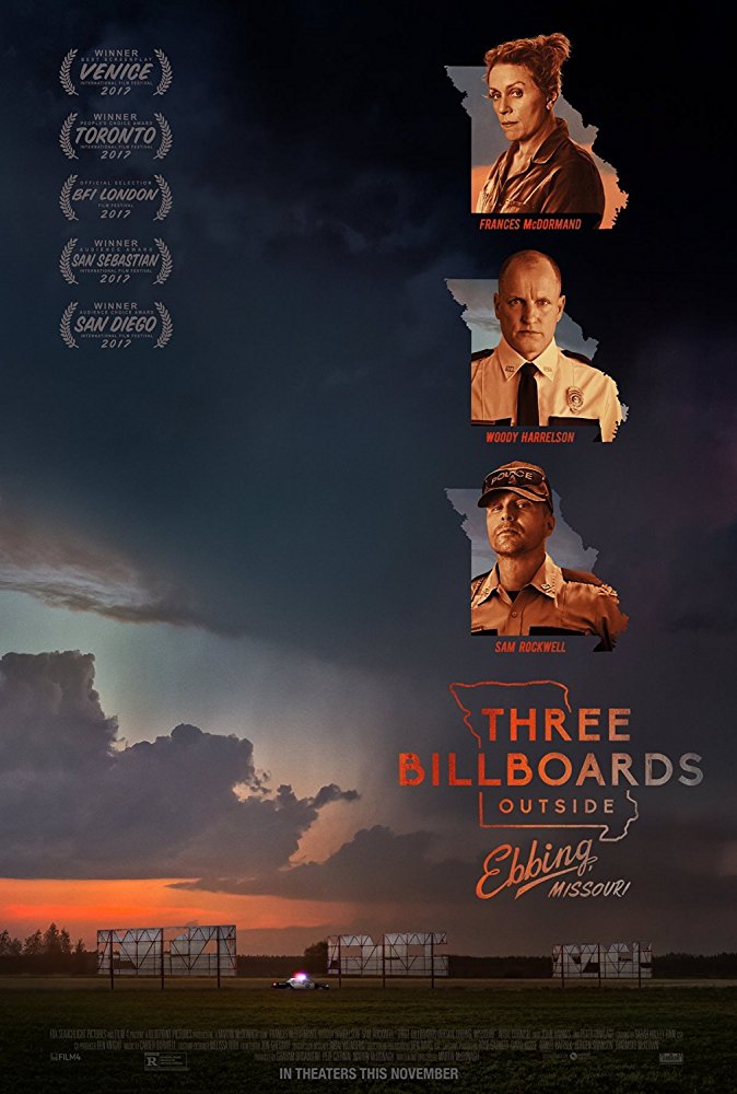 Poster for Three Billboards Outside Ebbing, Missouri